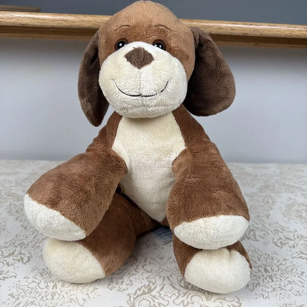 Build a Bear Workshop Brown Plush Puppy Dog, Allergy Safe